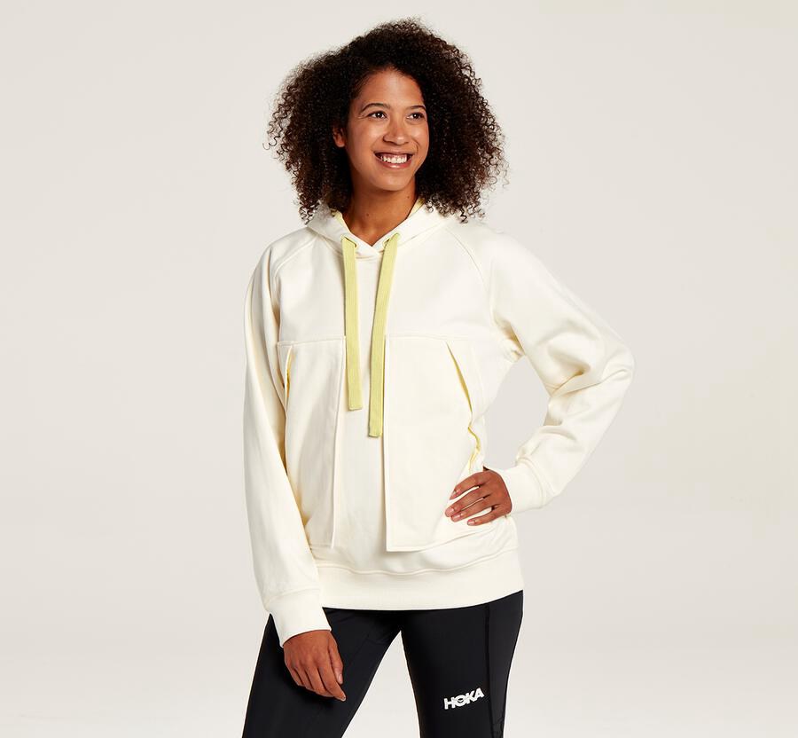 Hoka One One Hoodie Dames - Bondi - Wit - BM5326807